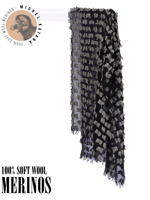 Палантин Унисекс CutT.W100_24DMW-11.2/BL